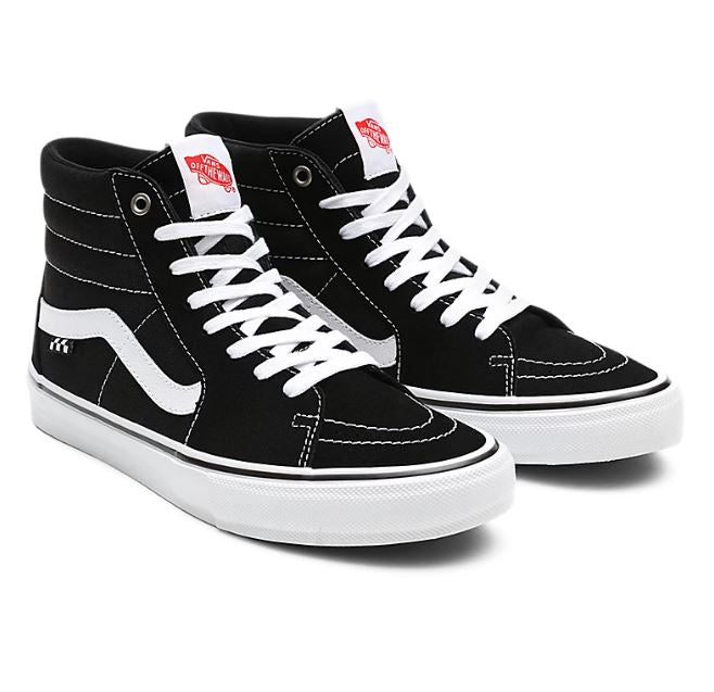 Zapatillas Vans SK8-Hi Blanco y Negro Clásicas Estilo y Durabilidad