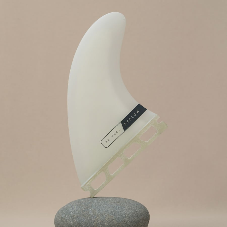 Quillas Deflow V.2 Medium Futures Fins White | Versatilidad