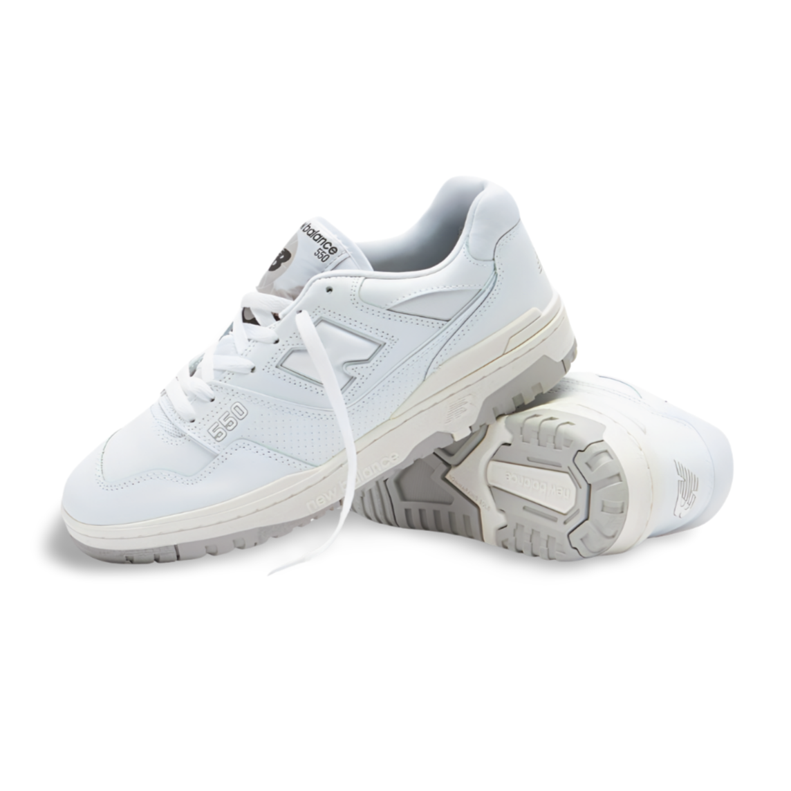 New Balance 550 White Grey BB550PB1 Mujer Estilo y Confort