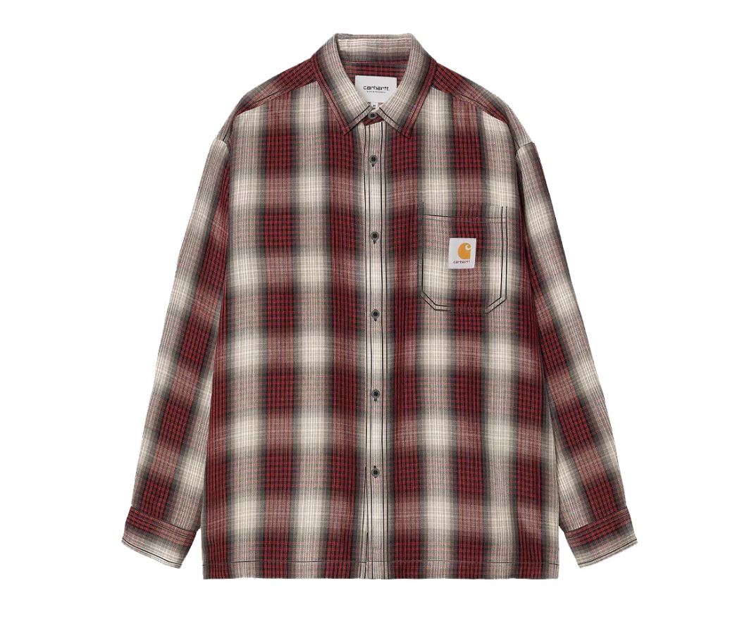 トップス Carhartt Wip L/S Harlin Shirt Carhartt WIP L/S Harlin Shirt | Camisa de manga larga cuadros