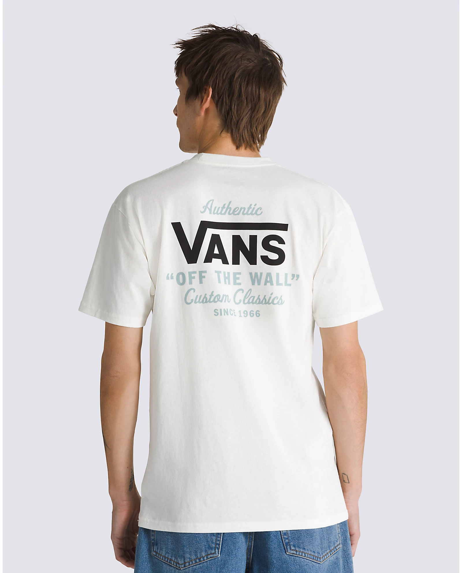 Vans MN Holder St Classic Marshmallow Frost Gray Camiseta