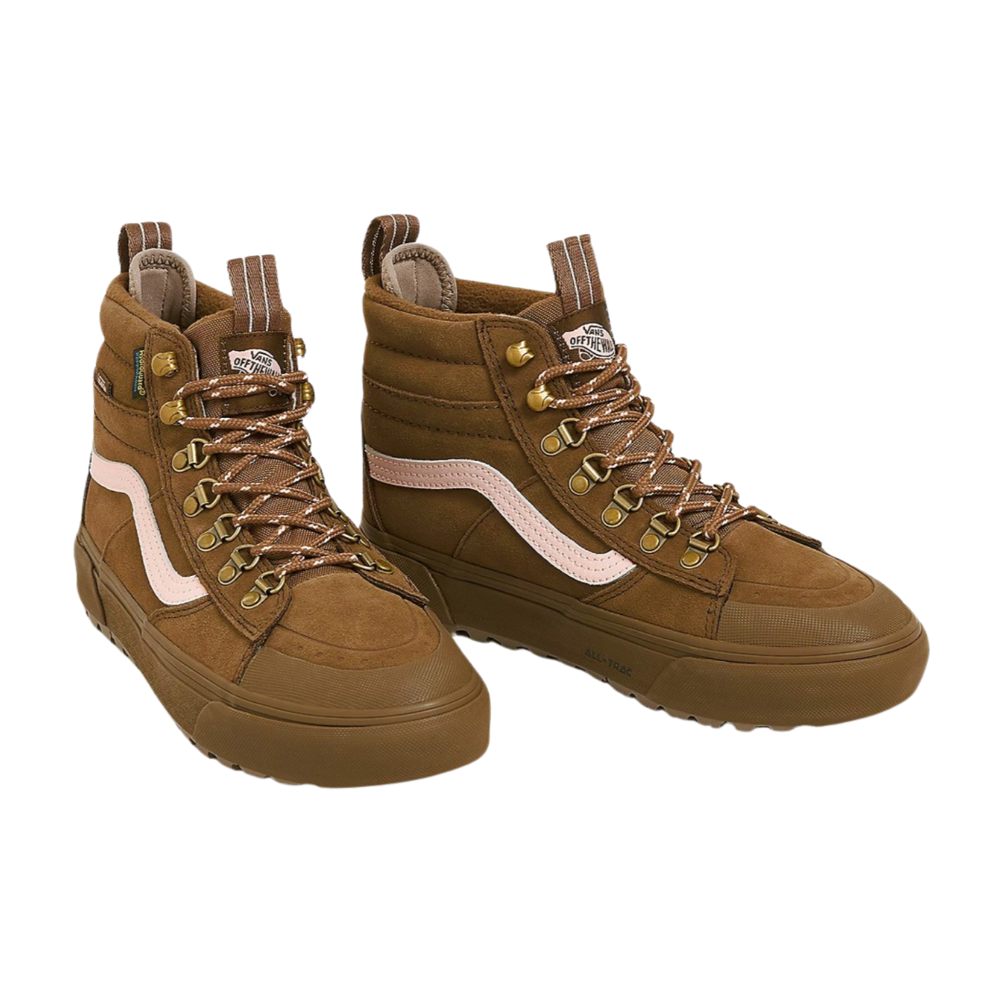 Vans Zapatilla Vans Suela Altas Mujer Marron Vans SK8-Hi Beige