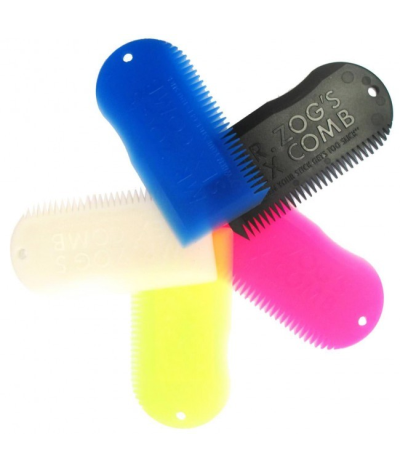 peine rascador de parafina Mr. Zog's Sex Wax Surf Wax Comb en varios colores