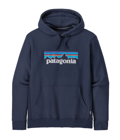 Sudadera con capucha Patagonia P-6 Logo Uprisal New Navy