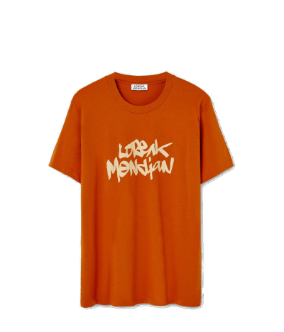 Camiseta Loreak Mendian Taggy Burnt Orange