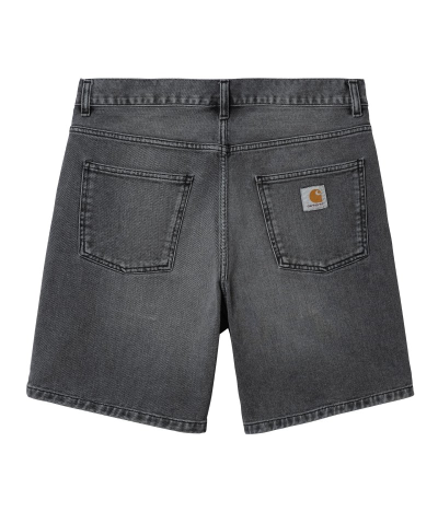 Pantalones cortos Carhartt WIP Newel Short Black Light Used Wash