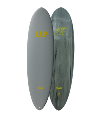 Support pour planche de surf NORTHCORE noir, revêtement par pulvérisation