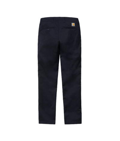Pantalones chinos de corte slim Carhartt WIP Sid Pant en Azul Marino Oscuro Lavado