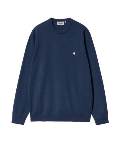 Sudadera Carhartt WIP Madison Sweater en color Azul Marino