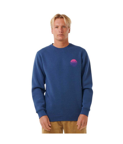 RIP CURL WETSUIT ICON CREW WASHED NAVY - SUDADERA