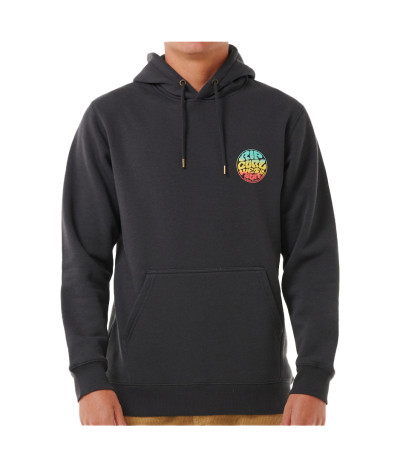 RIP CURL WETSUIT ICON HOOD WASHED BLACK - SUDADERA CON CAPUCHA