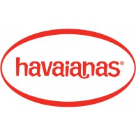 Havaianas Brasil Logo en color rosa neón