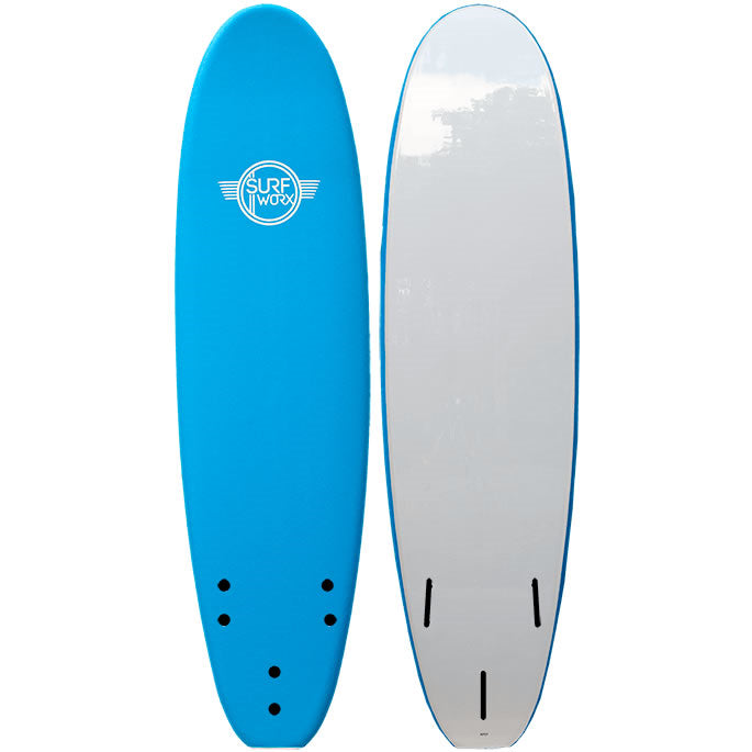 Softboard Surfworx Base Mini Mal 7'0" Blue