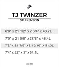 Medida, dimensiones y volumen del midlength firewire TJ Twinzer