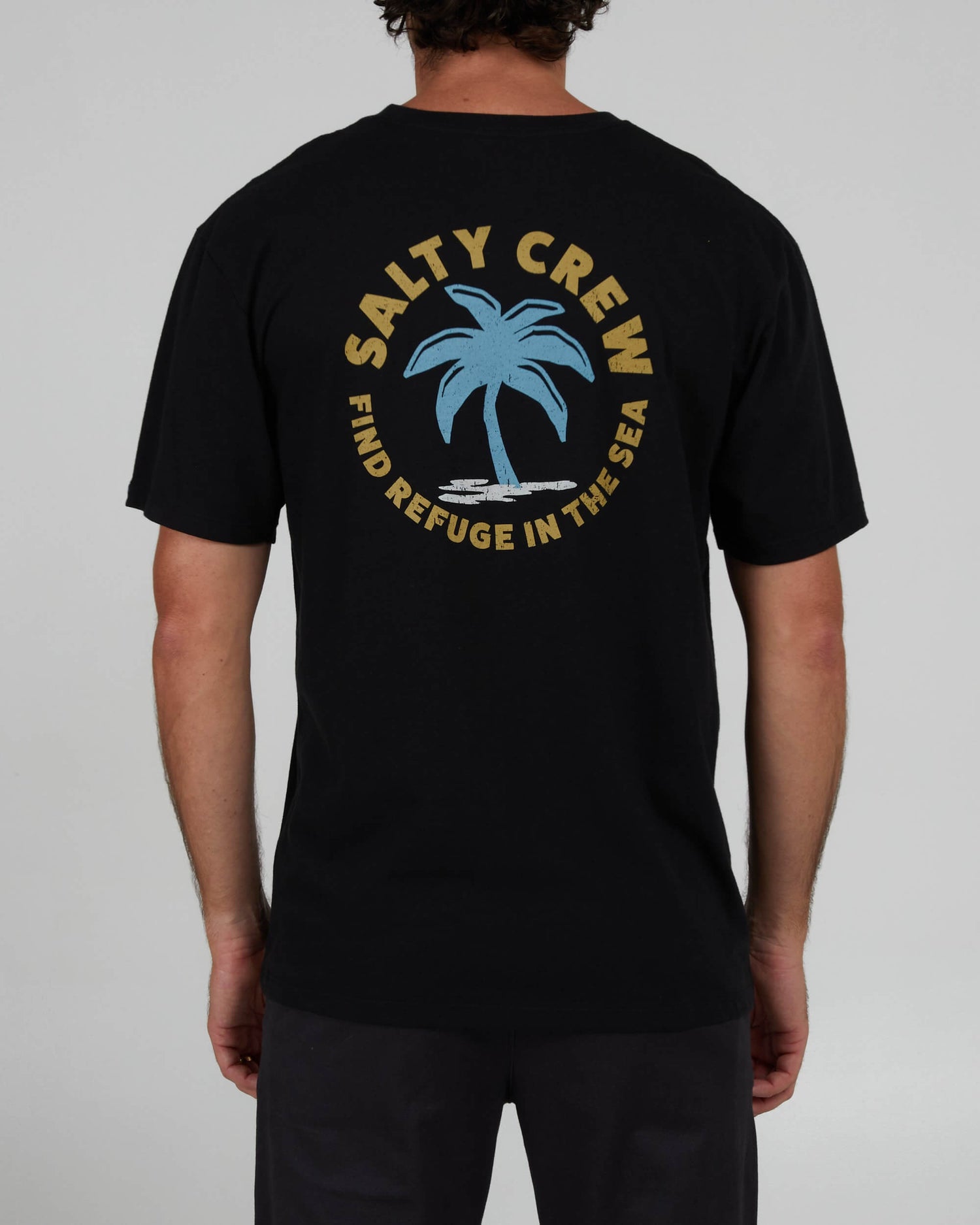 Camiseta Salty Crew Tropics Premium S/S Tee Black