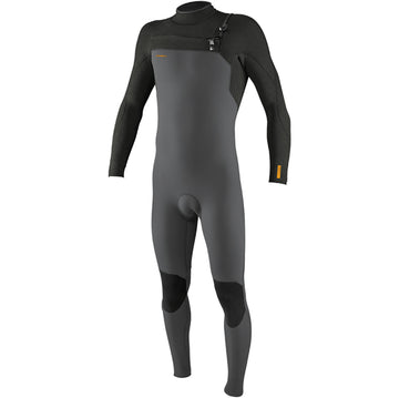 ONEILL HYPERFREAK 4/3 + CHEST ZIP SMOKE / RAVEN HR6 FULL WETSUIT