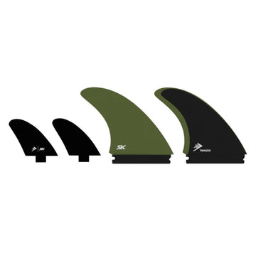 FIREWIRE STU KENSON TWINZER FINS ARMY | JUEGO DE QUILLAS TWINZER