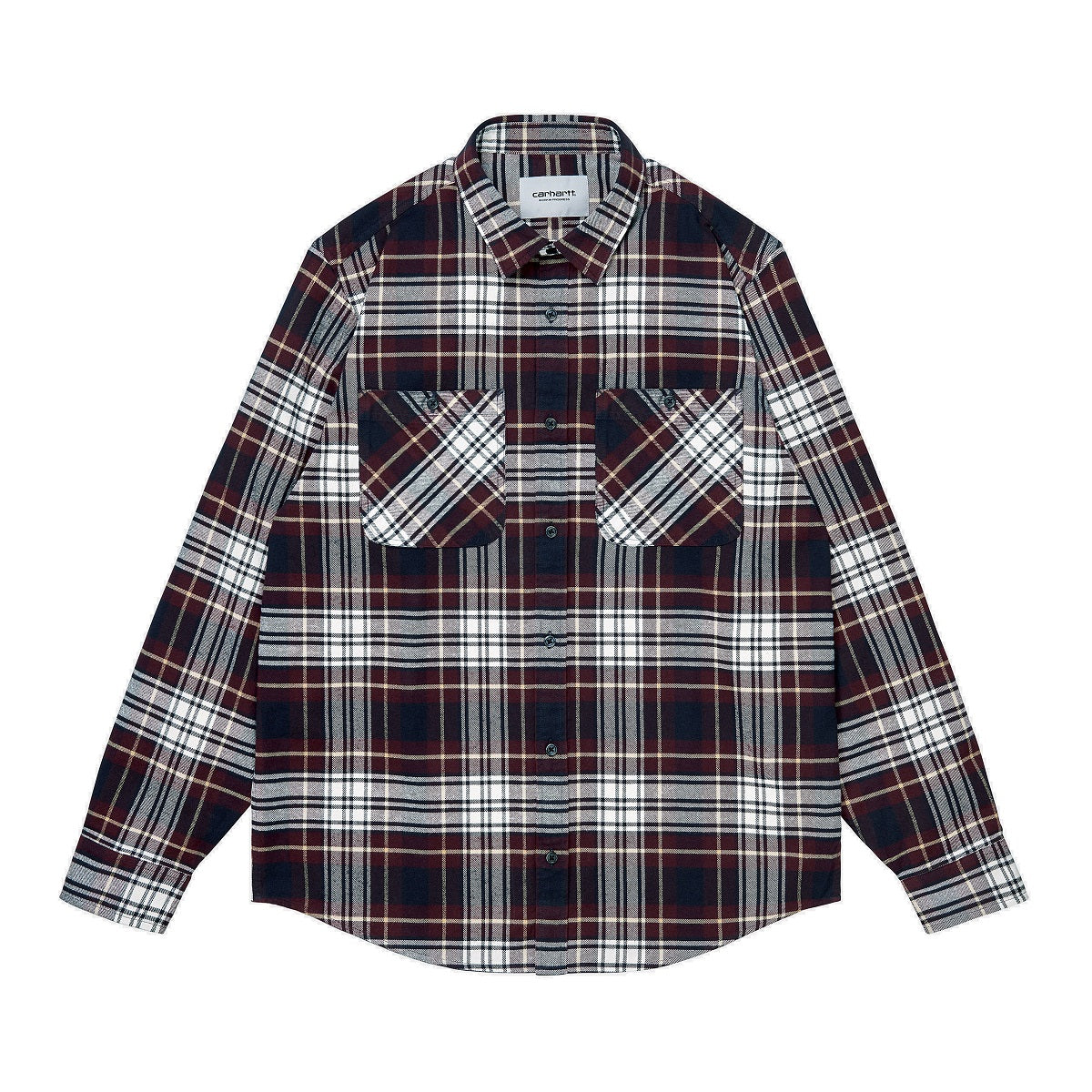 Camisa Carhartt Dunbar Check Shirt Wine