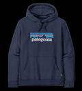 Sudadera con capucha Patagonia P-6 Logo Uprisal New Navy