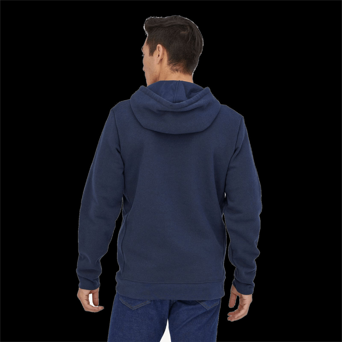 Sudadera con capucha Patagonia P-6 Logo Uprisal New Navy posterior