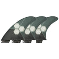 Quillas FCS II AM PC AirCore Tri Fins M Grey