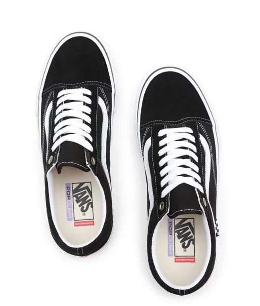 Zapatillas Vans Skate Old Skool Negro/Blanco Unisex