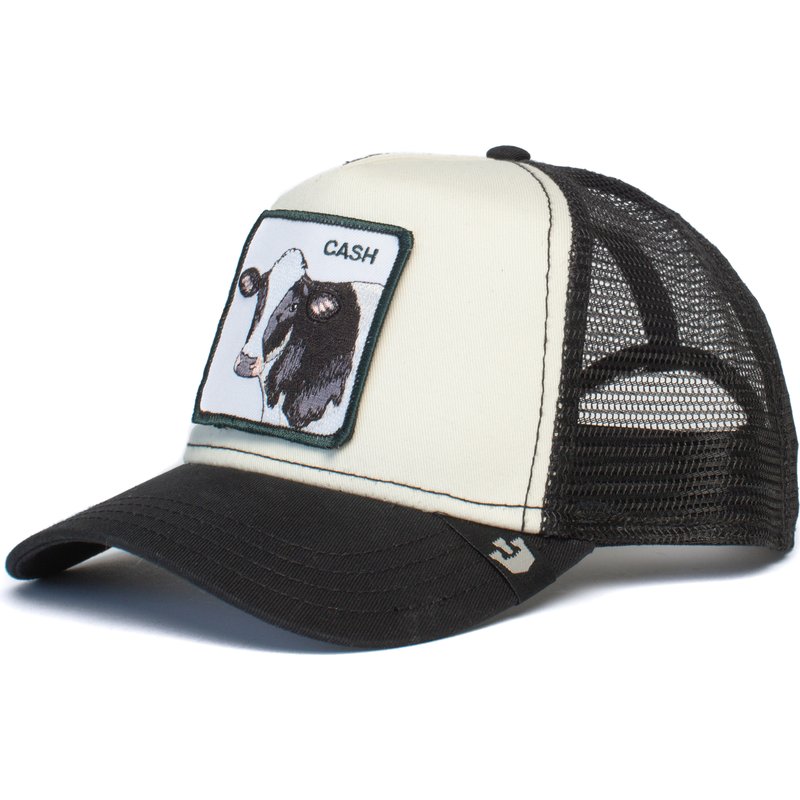 Gorra Trucker Goorin Bros The Cash Cow Blanca