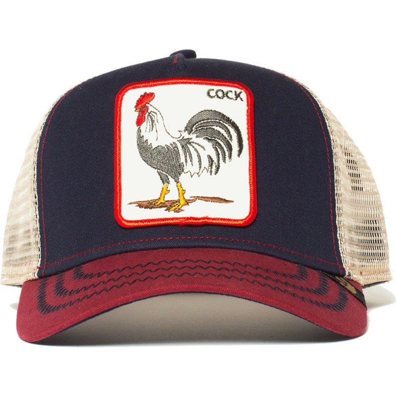 Gorra Trucker Goorin Bros The Cock azul marino