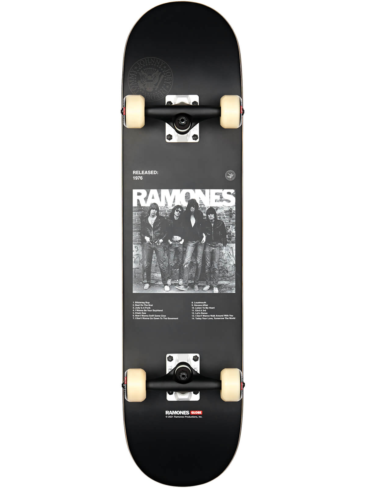 Skate Completo Globe G2 Ramones Colorway 7.75"