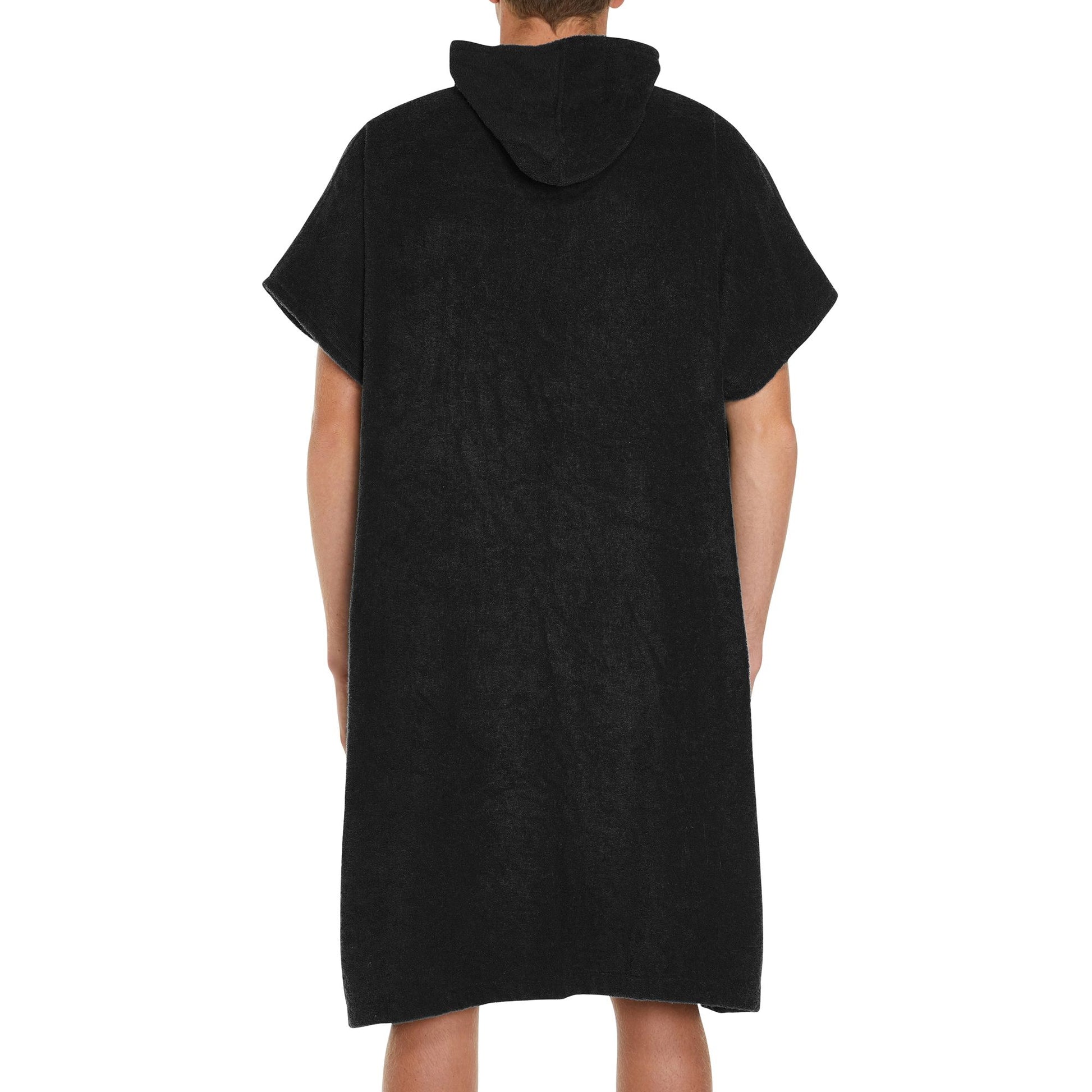 Poncho de Surf FCS Negro posterior