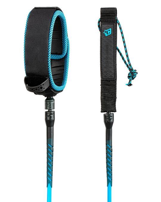 Leash para Longboard Creatures Reliance 9' Rodilla Negro y Azul