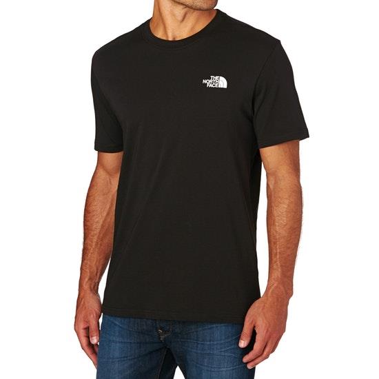 Camiseta The North Face SS Red Box en Negro