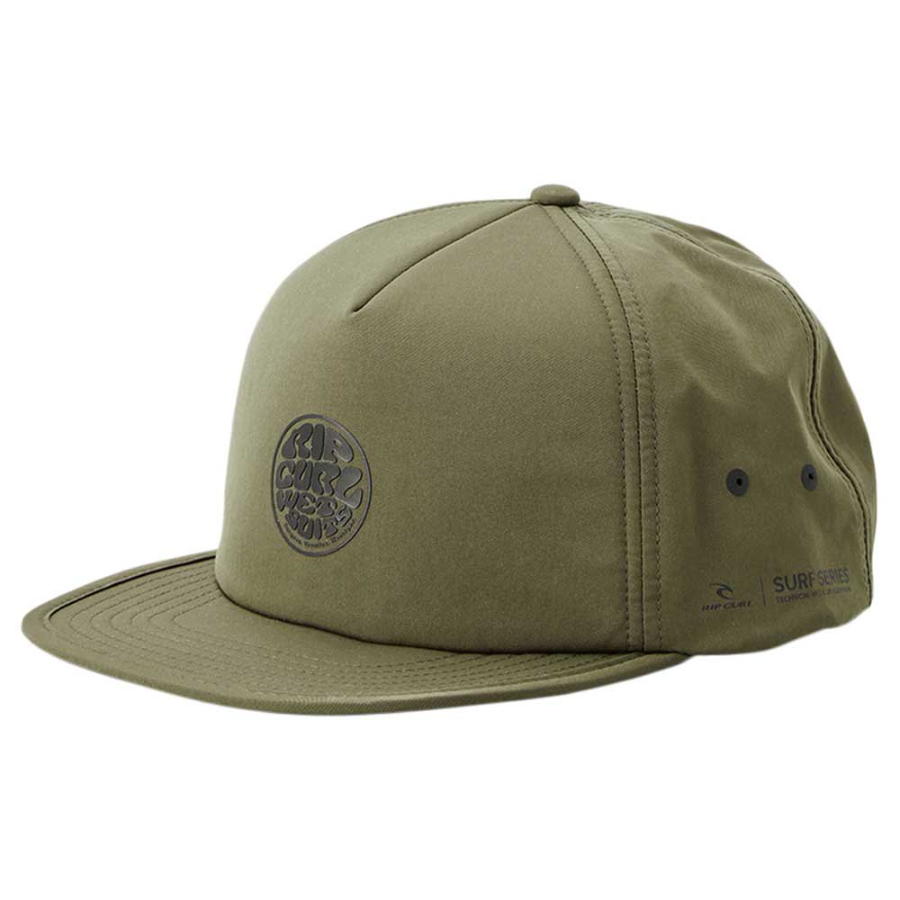 Gorra de surf Rip Curl Surf Series Cap Dark Olive con protector para el cuello