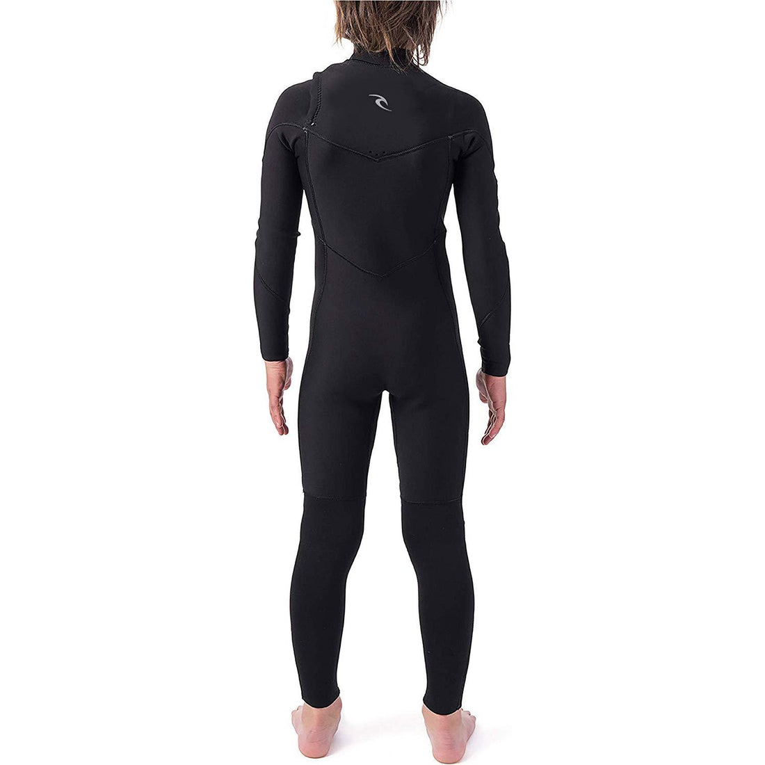 Rip Curl Junior Dawn Patrol 4/3 Chest Zip Black 2023