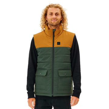 RIP CURL CHALECO ANTI SERIES RIDGE VEST FOREST GREEN