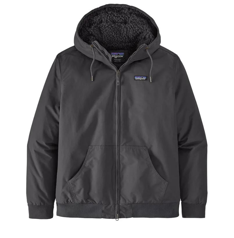 PATAGONIA LINED ISTHMUS HOODY INK BLACK | CHAQUETA RESISTENTE AL AGUA