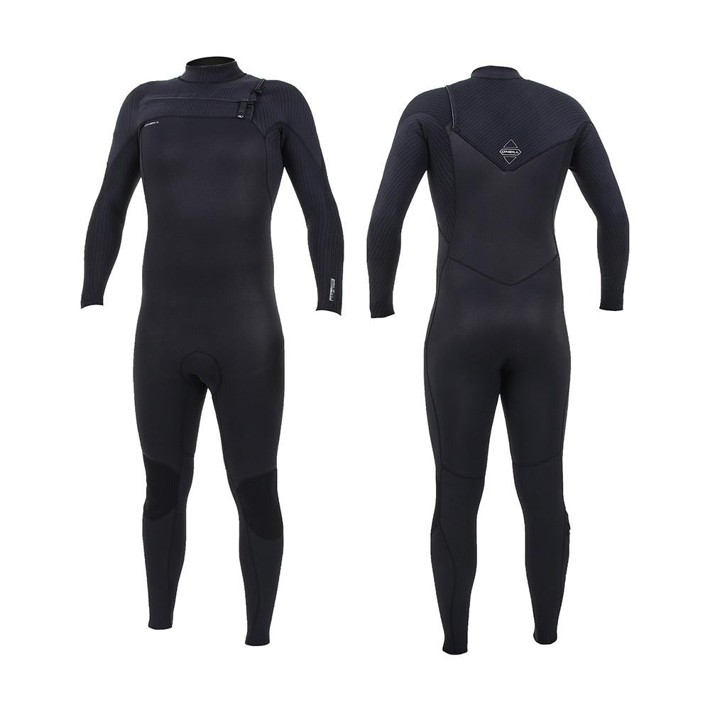 ONEILL HYPERFREAK 4/3 + CHEST ZIP BLACK FULL WETSUIT