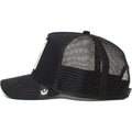 Gorra Trucker Goorin Bros Baddest Boy Negra con rejilla de malla negra