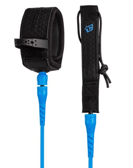 Leash de Surf Creatures Reliance Pro 6' Azul y Negro