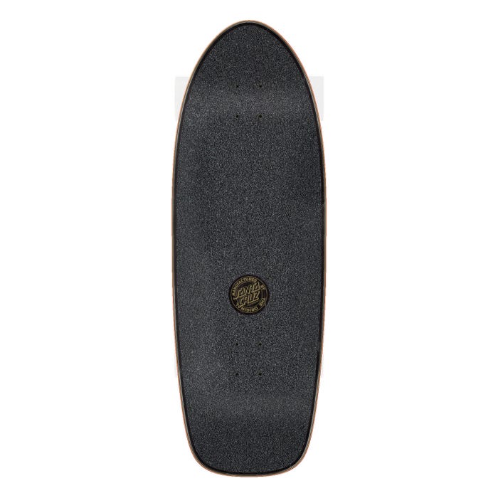 Surf Skate Carver Santa Cruz Classic Dot 10.54" x 31.45" con ruedas OJ de 60 mm y ejes Carver CX