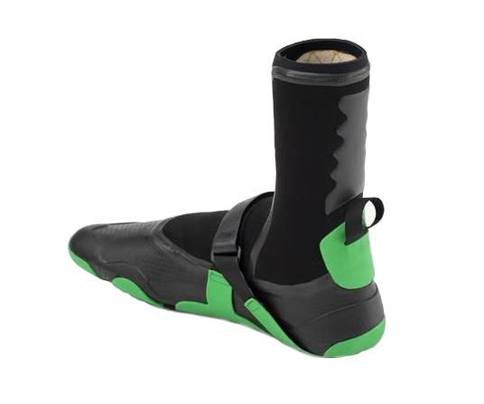 Escarpines Solite Custom Pro 2.0 3mm para Surf Negro Verde talón