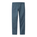 Pantalones chinos de corte slim Carhartt WIP Sid Pant en Azul Tormenta frontal