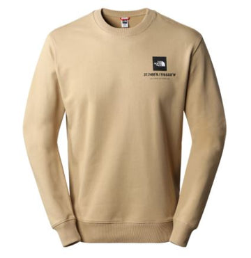 THE NORTH FACE SUDADERA COORDINATES CREW KHAKI STONE