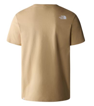 Camiseta de manga corta con bolsillo en el pecho The North Face Berkeley California Tee Khaki Stone