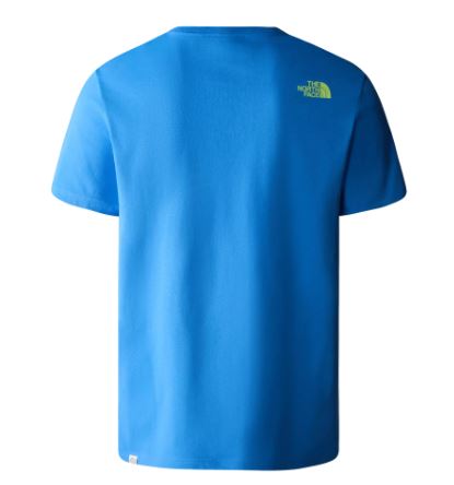 Camiseta de manga corta con bolsillo en el pecho para hombre The North Face Berkeley California Tee Super Sonic Blue