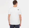 Camiseta de manga corta para hombre The North Face Simple Dome Tee White posterior