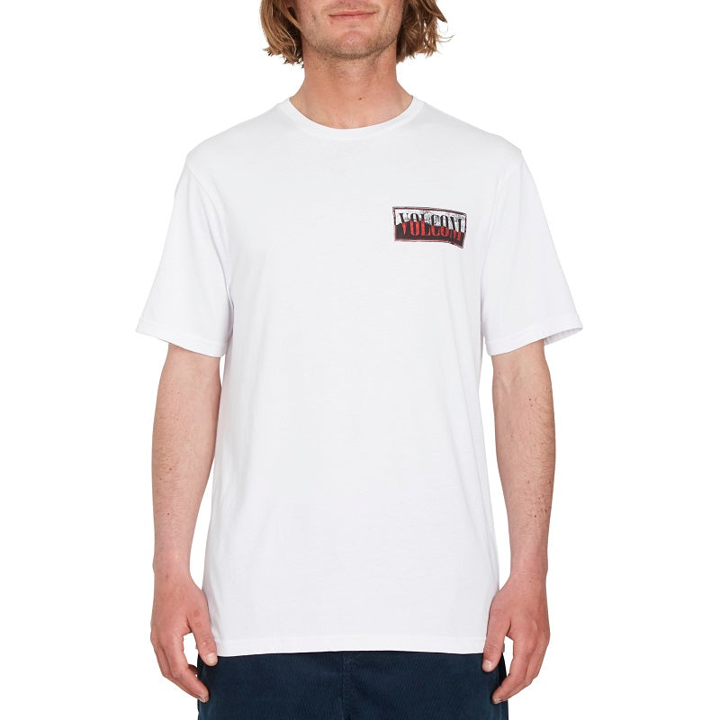 VOLCOM CAMISETA SURF VITALS JACK ROBINSON SST WHITE