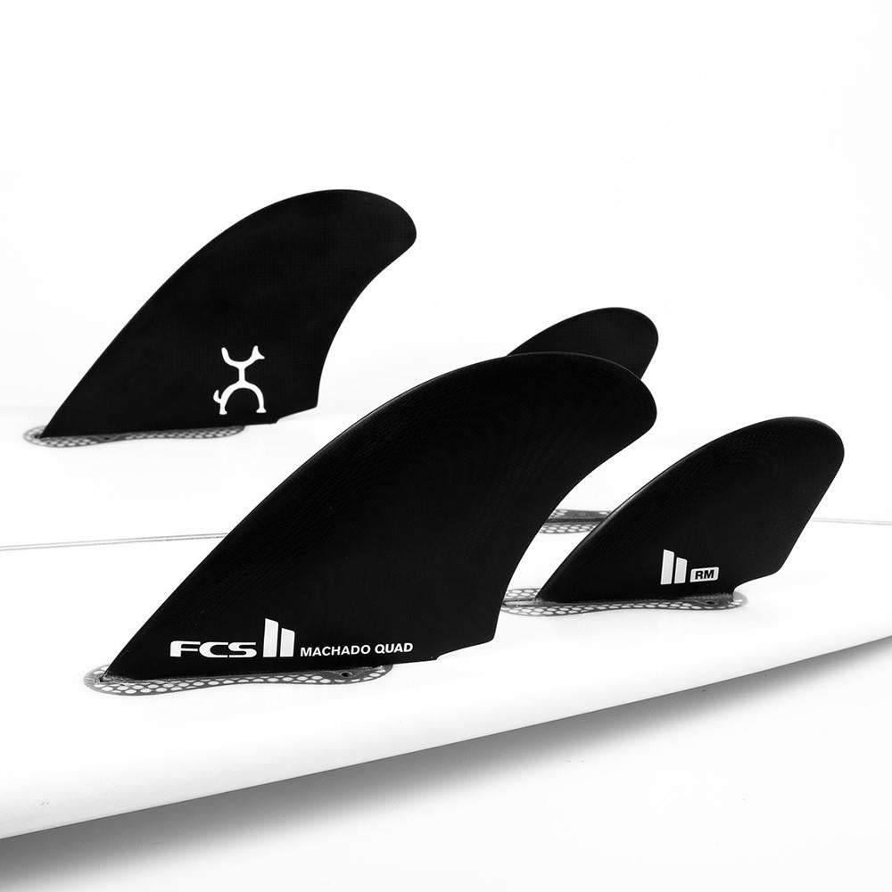 FCS II Machado Quad フィンセット Quillas FCS II Machado Seaside Quad Fins | Control y Fluidez