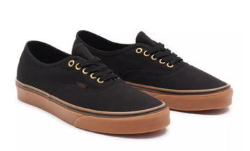 VANS AUTHENTIC BLACK / RUBBER