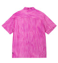 Camisa de manga corta Stussy Fur Print Rosa posterior